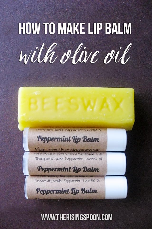 How to Make Lip Balm with Olive Oil
